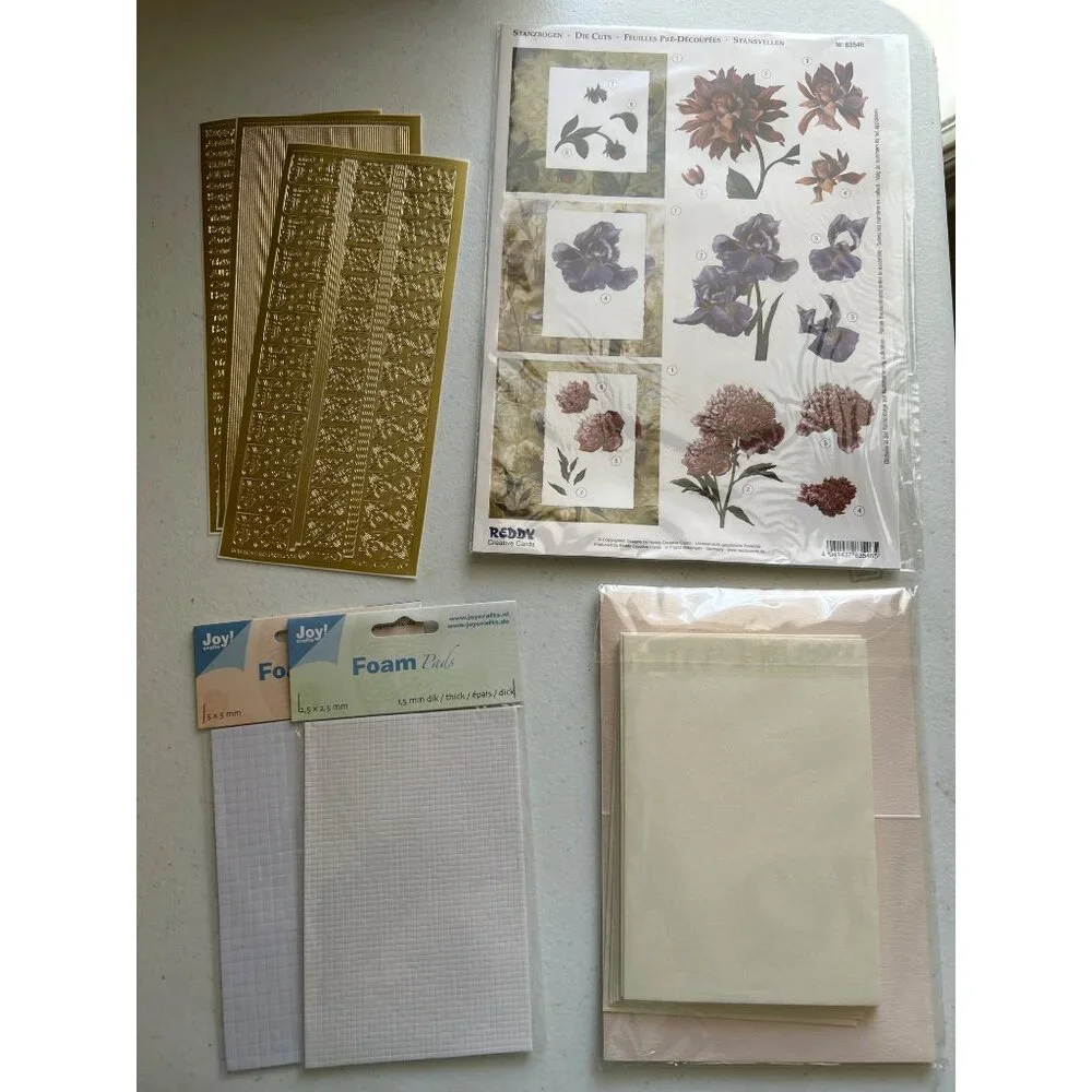 Ecstasy Crafts Elegant 3D Flower Cardmaking Kit